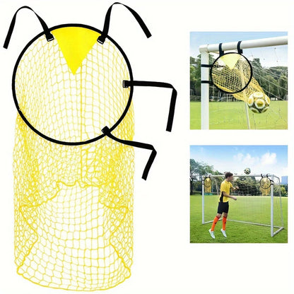 1 Pcs Youth Football Aiming Net Football Training Shooting Target Improve Hit Net Football Net Foldable Net Football Goal Net