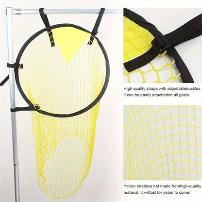 1 Pcs Youth Football Aiming Net Football Training Shooting Target Improve Hit Net Football Net Foldable Net Football Goal Net