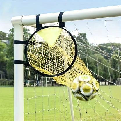 1 Pcs Youth Football Aiming Net Football Training Shooting Target Improve Hit Net Football Net Foldable Net Football Goal Net